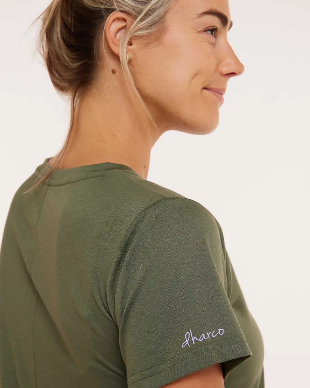 Womens Short Sleeve Tech Tee | Garigal Green