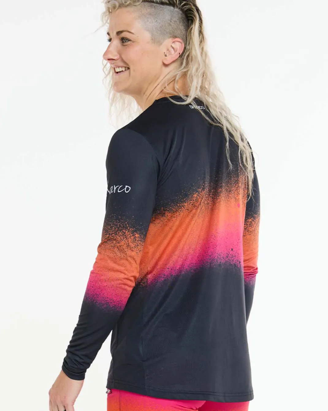 Womens Race Jersey | Black Snake