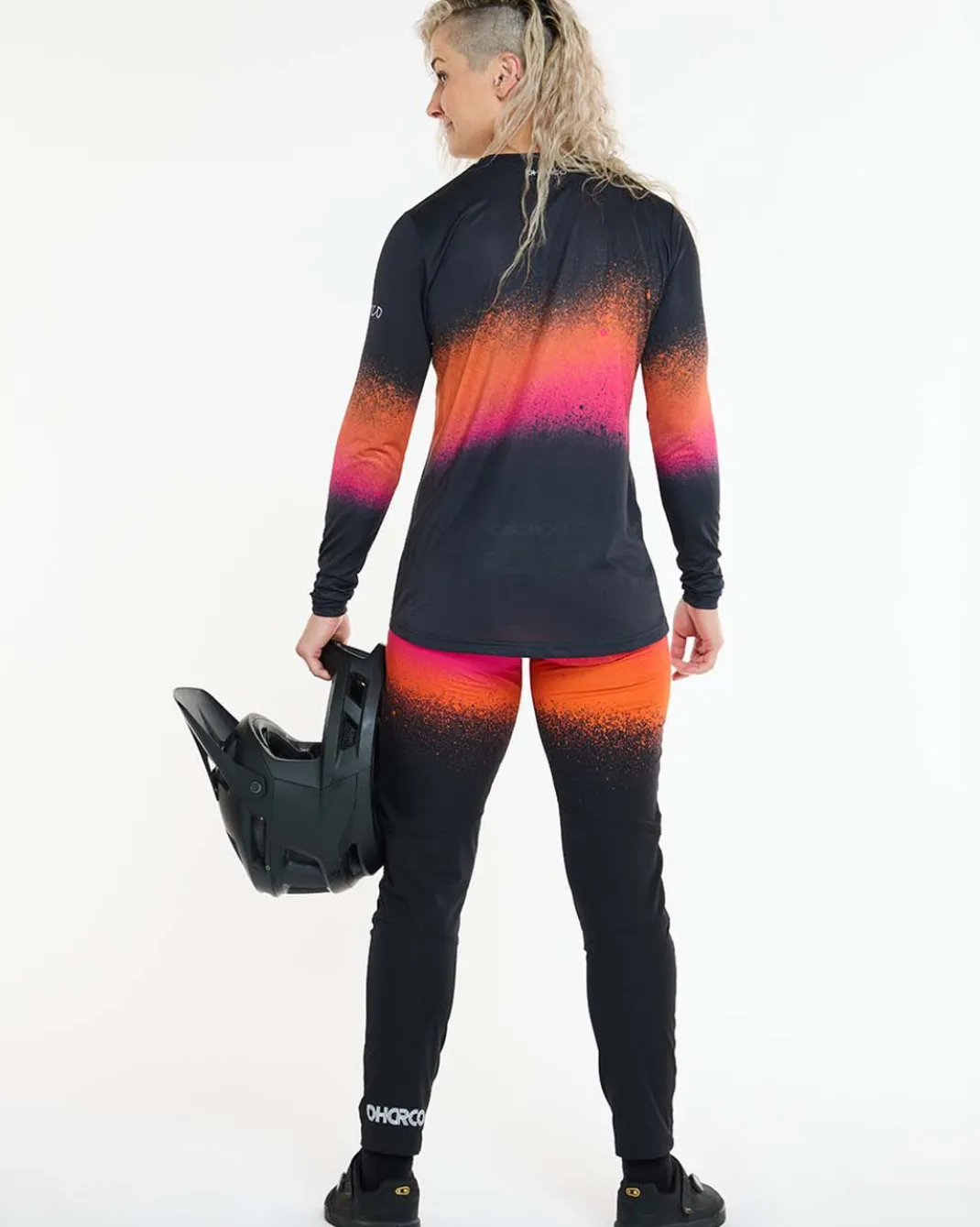 Womens Race Jersey | Black Snake