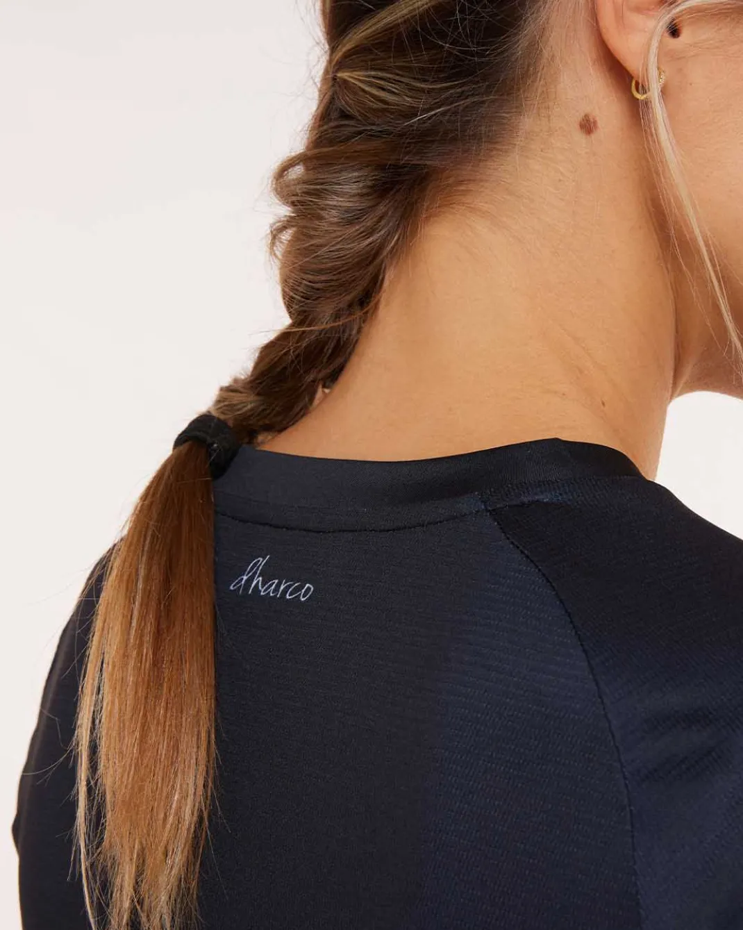 Womens 3/4 Sleeve Jersey | Cherry Dip