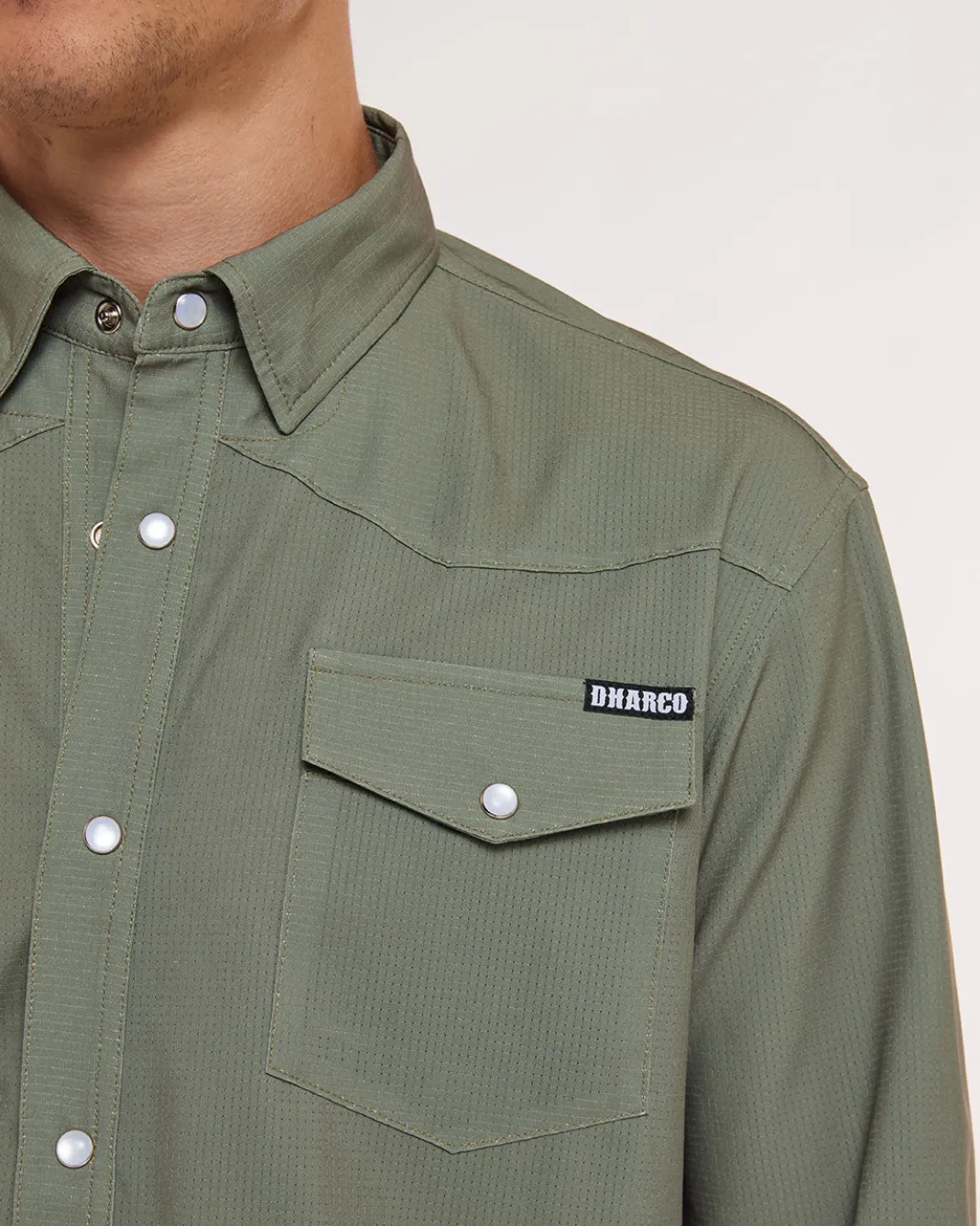 Mens Western Shirt | Kyle Strait Signature Edition Green