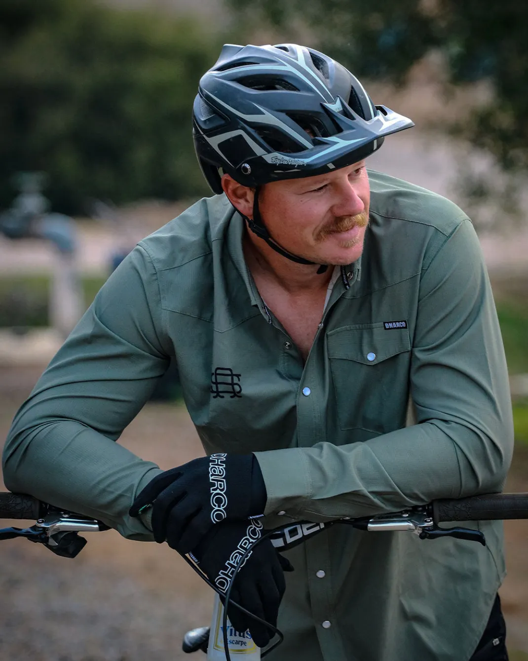 Mens Western Shirt | Kyle Strait Signature Edition Green