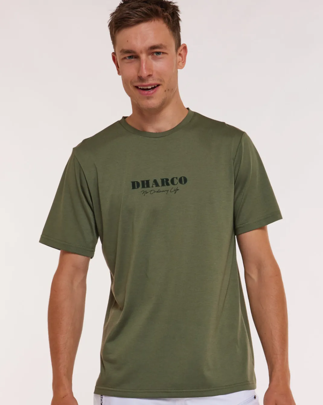 Mens Short Sleeve Tech Tee | Garigal Green