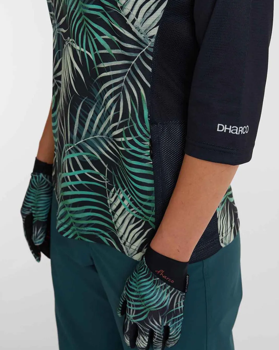 Womens 3/4 Sleeve Jersey | Burnt Brandy