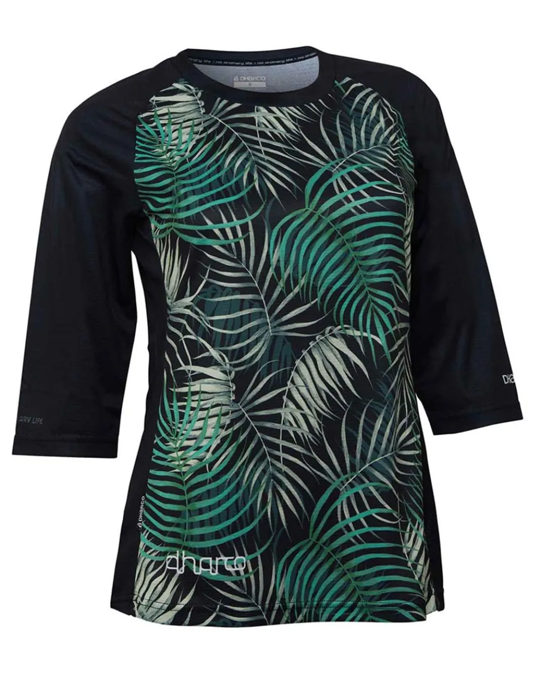 Womens 3/4 Sleeve Jersey | Burnt Brandy