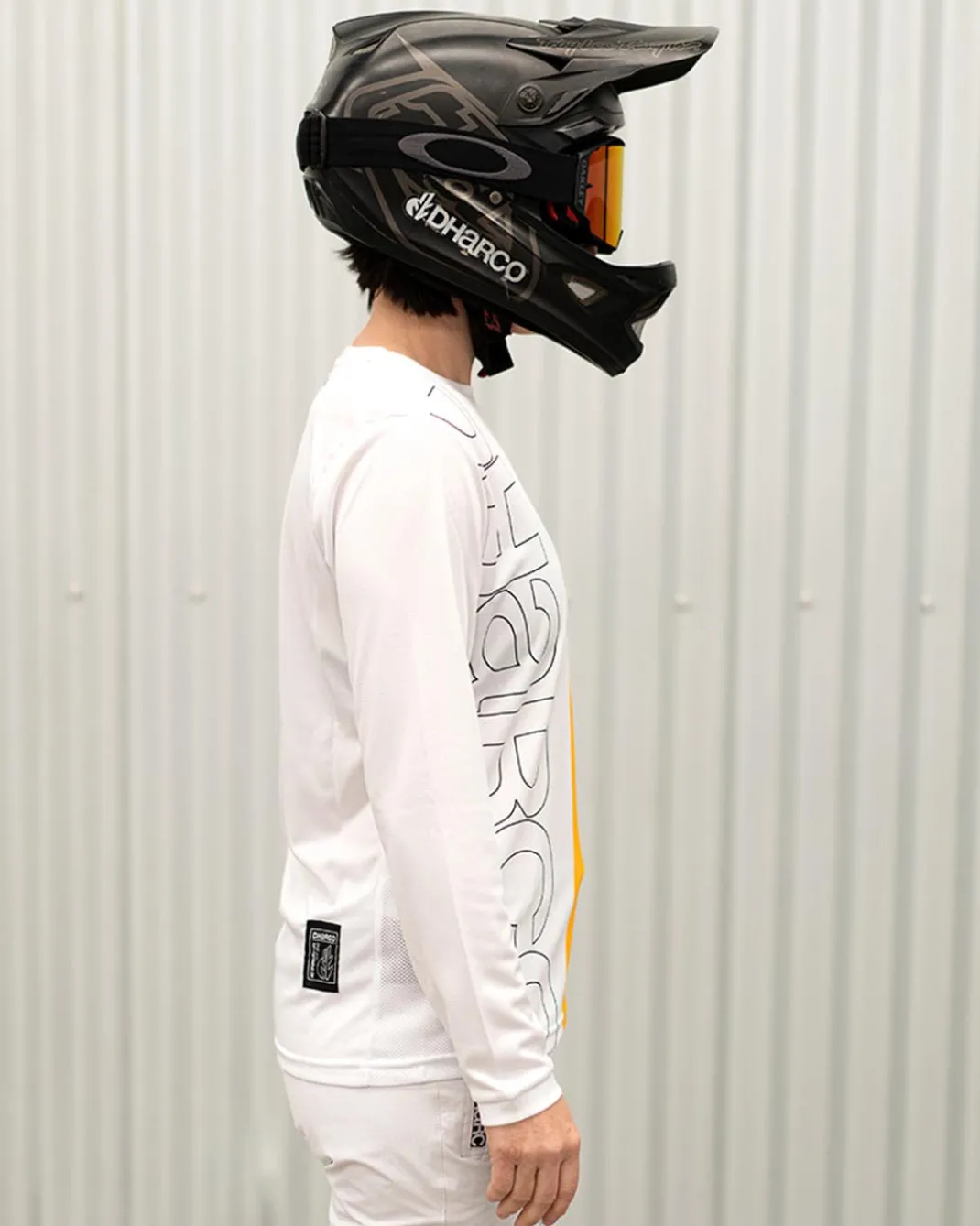 Womens Gravity Jersey | Pinkbike Team Replica White