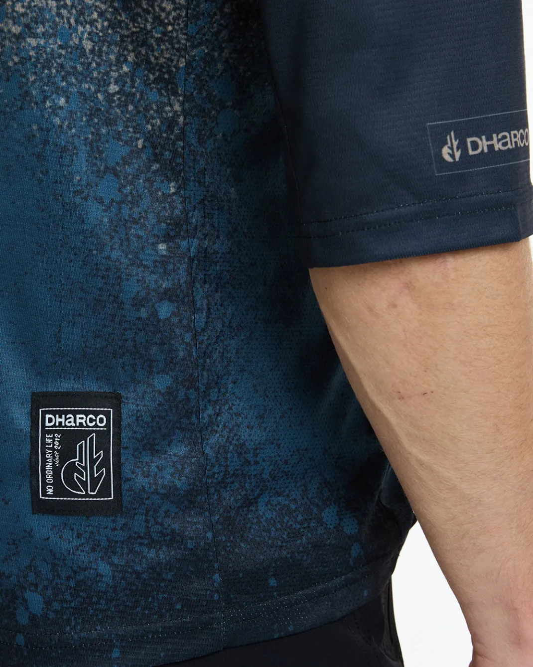 Mens 3/4 Sleeve Jersey | Dusty Waters