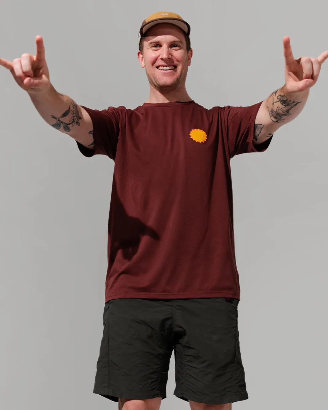 Mens Short Sleeve Tech Tee | It's Sunny X DHaRCO