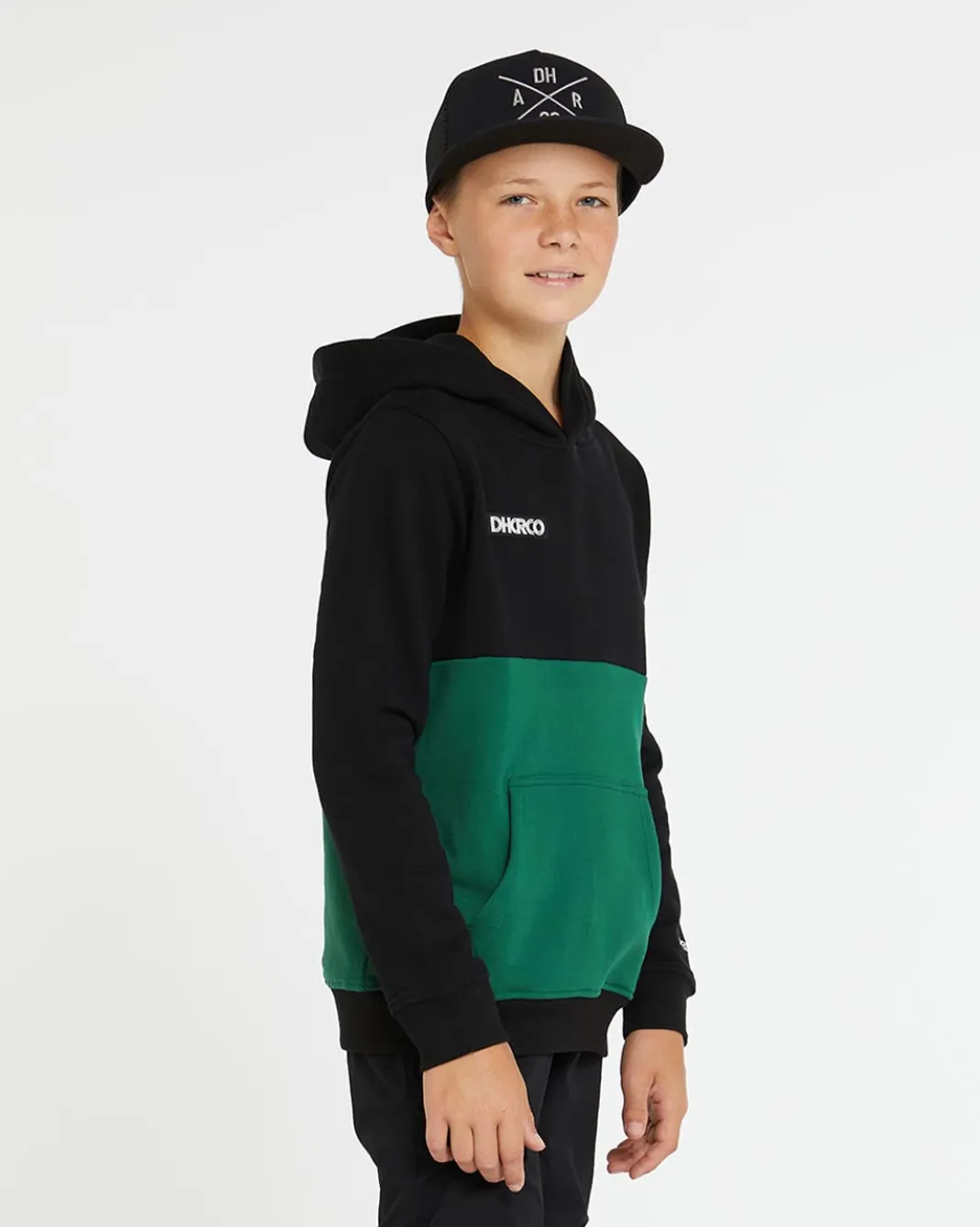 Youth Hoodie | Black Jade