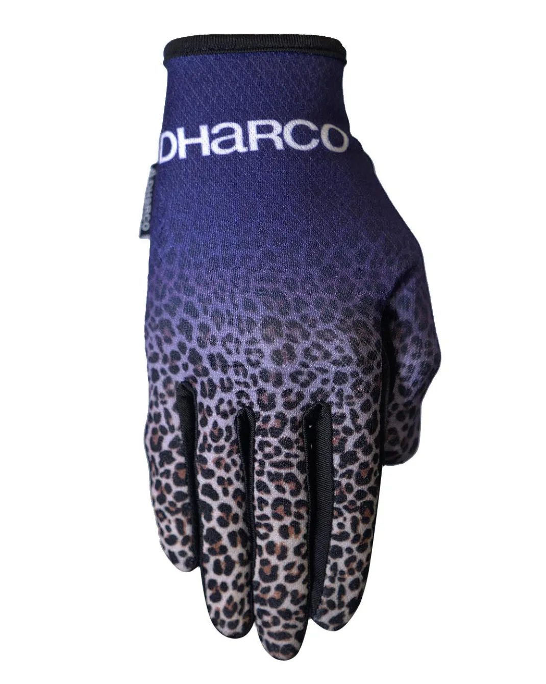 Womens Race Glove | Purple Leopard