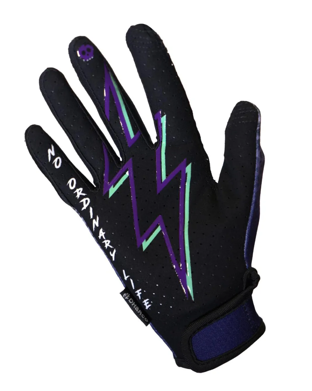 Womens Race Glove | Purple Leopard
