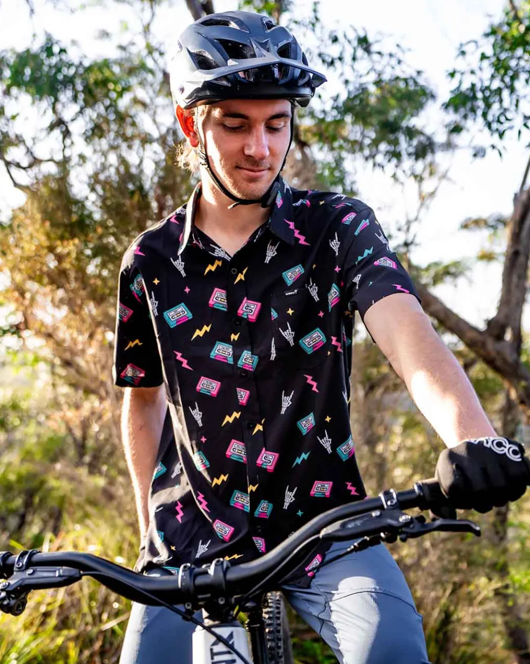 Mens Tech Party Shirt | Mix Tape