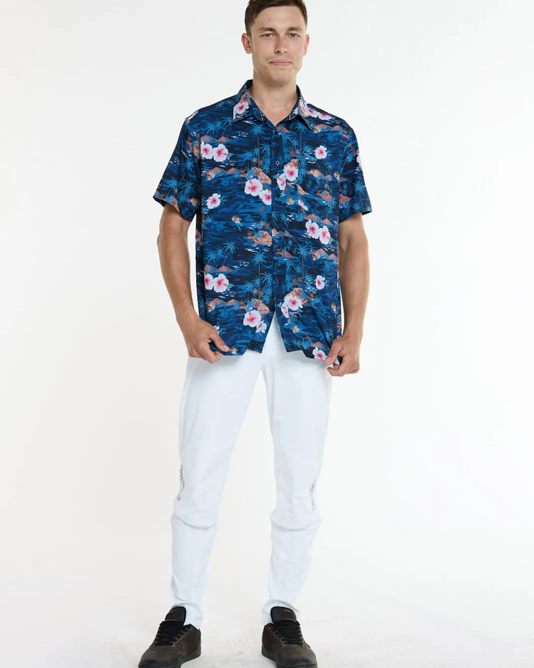 Mens Tech Party Shirt | Oasis