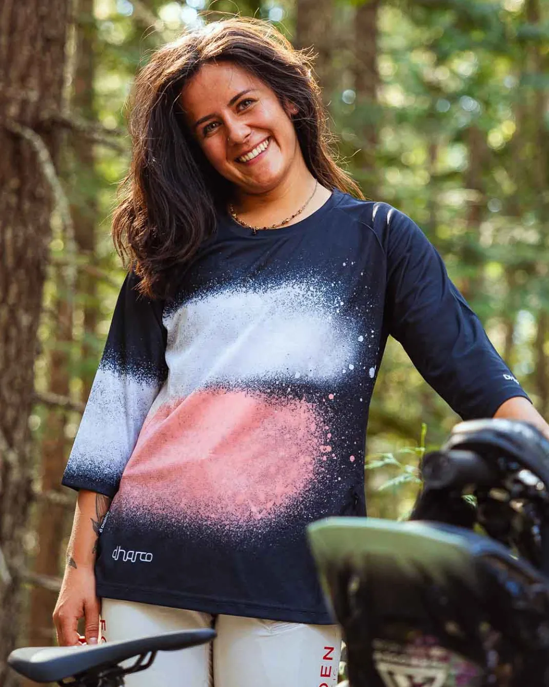Womens 3/4 Sleeve Jersey | Cosmic
