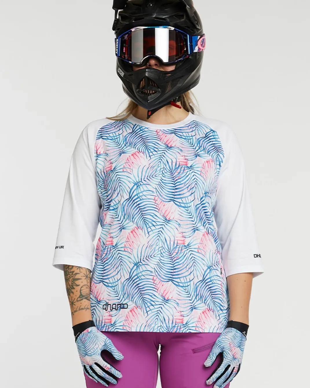 Womens 3/4 Sleeve Jersey | Summer Vibe