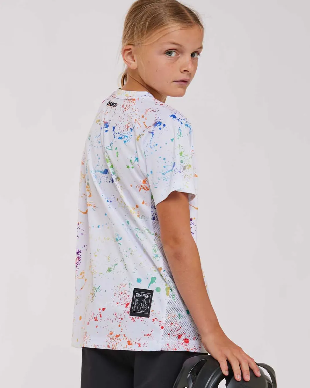 Youth Short Sleeve Jersey | Paint Splat