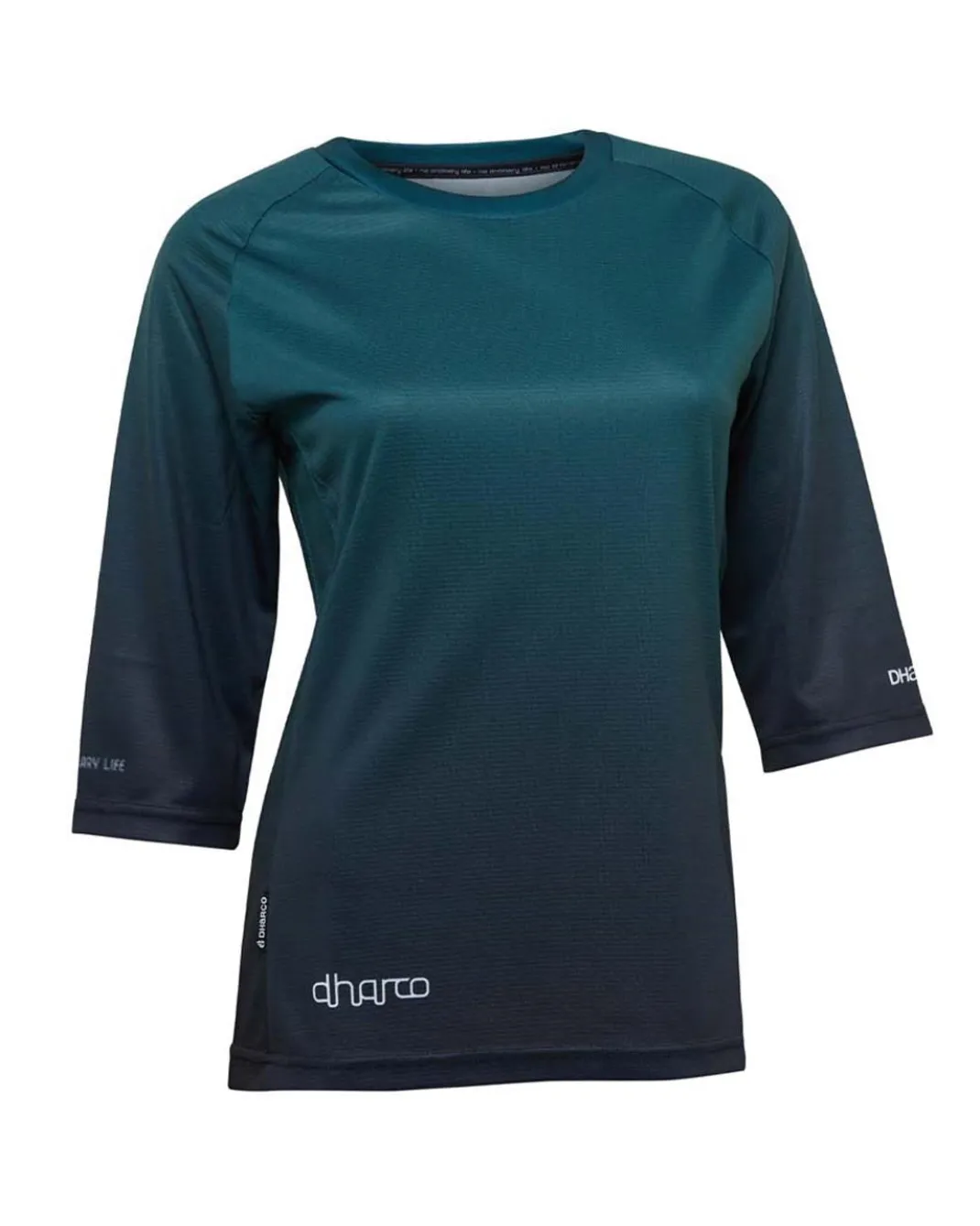 Womens 3/4 Sleeve Jersey | Forest Fade