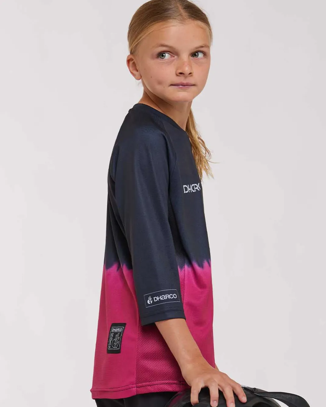 Youth 3/4 Sleeve Jersey | Cherry Dip