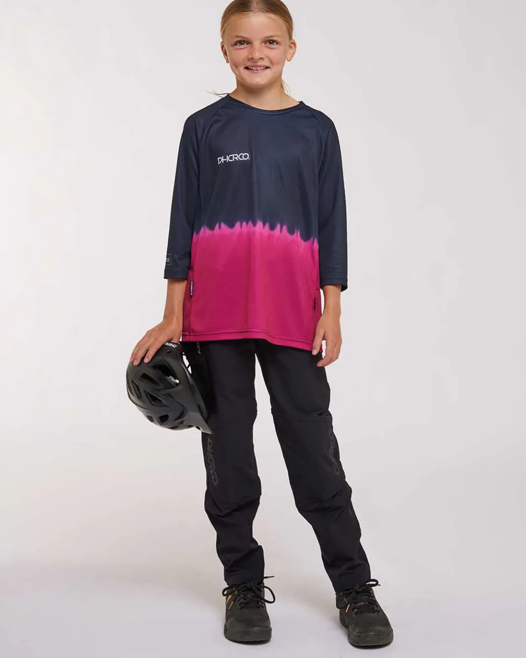 Youth 3/4 Sleeve Jersey | Cherry Dip