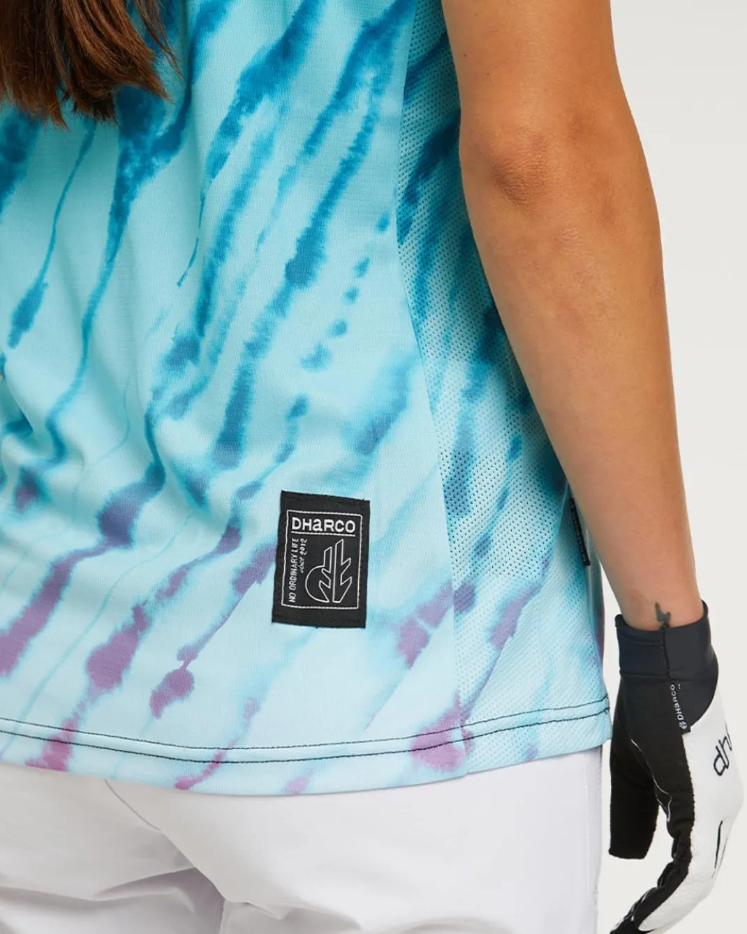 Womens Short Sleeve Jersey | Aqua Tiger